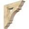 Ekena Millwork Merced Traditional Rough Sawn Bracket, Douglas Fir, 6"W x 30"D x 30"H BKT06X30X30MRC01RDF - alternate 1
